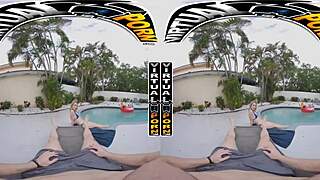 anya olsen and danny steele enjoy virtual reality quickie fucking with small tits pov