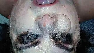 Ms. TL explores throat with messy toys.