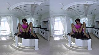 i see the chocolate girl spreading for me in vr