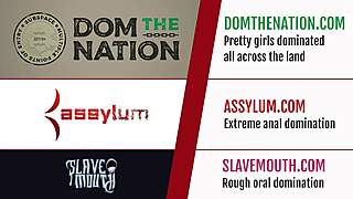 Bound ebony teen in rough anal bondage, contrasting beauty and pain