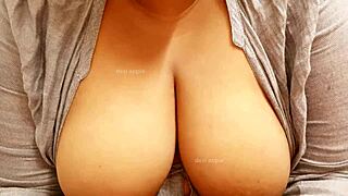 sexy indian girl with big boobs and tits
