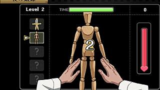 Secret NTR lessons unfold in self-defense dojo with intense action.