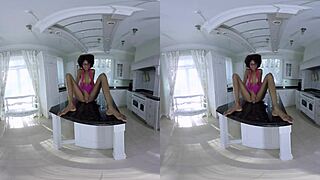 i see the chocolate girl spreading for me in vr