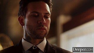 Deeper spoiled lulu punished for bratty demands in garage creampie