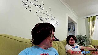 Newbie tricked into sucking?