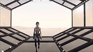 Fallout 4 fashion number 204 showcases cute brunette outfits