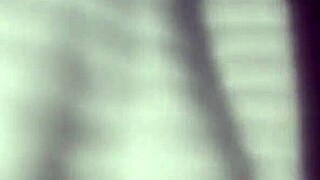 Redbone Rides Big Black Cock In Reverse Cowgirl