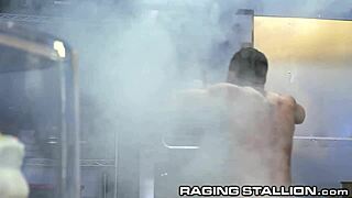 RagingStallion It’s all right here at feisty bakery assistant Beaux Banks seems to love fucking like the job()