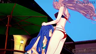 Tsubasa Kazanari And Maria Cadenzavna Eve Intense Futanari Sex - Symphogear Hentai.