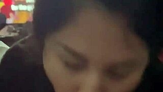 Wife sucks me till I cum on her face 😏