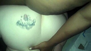 she tries to run but gets pinned in the corner during doggystyle