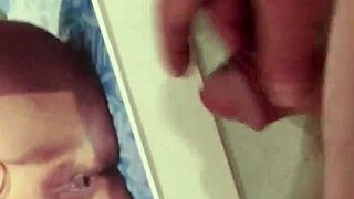 Deep Receives A Hot Cum Tribute In This Intense Masturbation Session.