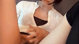 Watch this cute crossdresser in silent simulated sex.