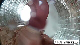 hot shower bts fun with christy dahlia and ivan