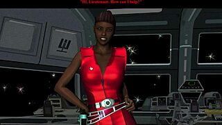 lets play sci-fi mission aletta ending with shaved pussy fucking