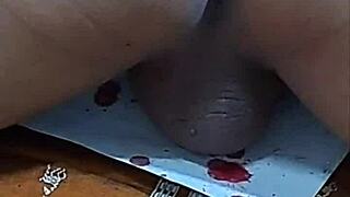 myanmar gay solo with hot wax, so intense, oops!