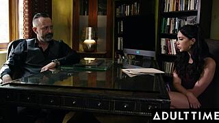 jane wilde feels intense pleasure from her anal creampie with a straight guy.