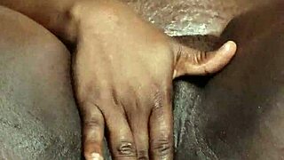 Enjoying anal pleasure with big tits and ebony skin