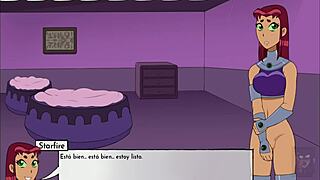 Kitten Cheats with Starfire in Hard Anal Action