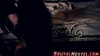 Rough tiny latina teen bound in domination