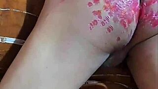 myanmar gay solo with hot wax, so intense, oops!