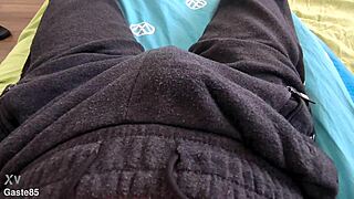 Just peeing in my pants while chilling on the bed today.