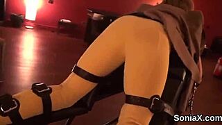 cheating british mature lady sonia reveals her huge tits with passion