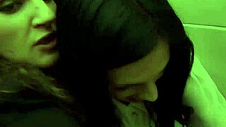 pissing lesbians fingered in wild outdoor 3some with small 18+ tits! their fetish play in public shocks everyone!