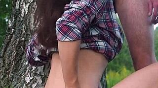 I had public anal with a perfect body slut, she sucked my cock good, then we had sex and i creampied her ass homemade style