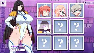 asuna in hentai parody deepthroat session 😘