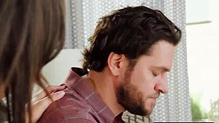 A latina teen with big natural boobs gets fucked hard by an older guy in an intense old and young encounter