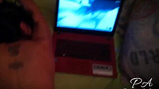 Why Is This Latina Slut Bent Over For Her Friend?