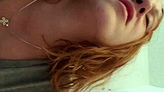 wife and i having a quickie in the bathroom with big tits