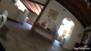 i watched capri cavanni get hardcore fucked, her big tits bouncing as she takes a cumshot on her ass