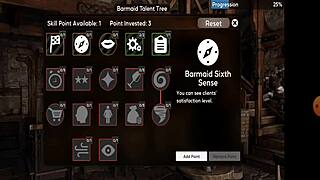 Corruption town update features Agnes with big tits and ass in hentai game