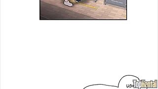 i'm doing sexercize chapter 8, yoga and workout in anime hentai with ebony black