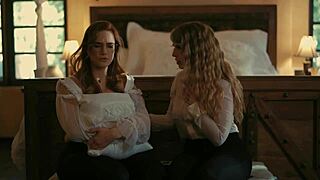 Siri Dahl in a hot threesome with big tits and anal action