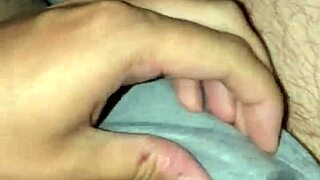 guy waking up early in the morning and dealing with an accident in his underwear