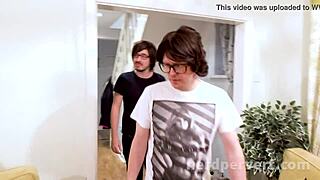 poppy mcquire and her boyfriend engage in homemade pov session with blowjob, licking, bent over doggystyle on hidden cam