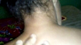 wife enjoys intimate moments with husband