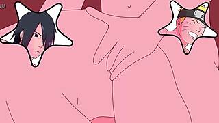 Naruto and Sasuke finally give in to their gay desires in this hot anime scene 😏💥