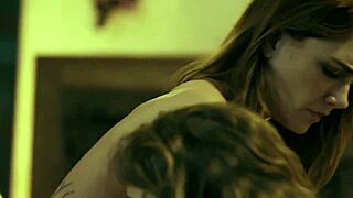 Siri Dahl in a hot threesome with big tits and anal action