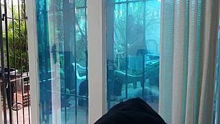 Latina Wife Gets Fucked by Big Dicks While Cuckold Neighbor Watches