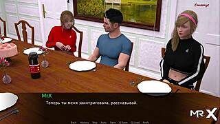Dusklightmanor: Redhead Banged Hard on Dining Room Table E1 63