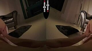 in dark room vr, doctor rips panties off redhead