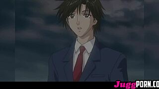 Erotic speed perverted manager interacts with sexy workers in uncensored hentai episode 03.