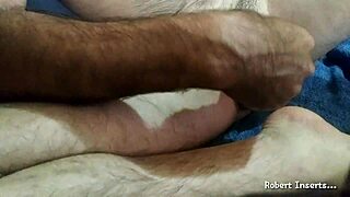 Blaster features huge insertion and assplay with toys