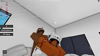 First time amateur explores roblox porn with ebony bitch