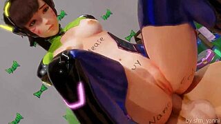 Tantalizing anime style ass play best compilation of animated Overwatch porn