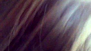 Horny milf deeply throats massive black cock homemade